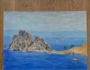 Мыс Бурхан масло,холст 