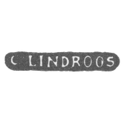 Клеймо мастера Линдрооз Густав - Ленинград - инициалы "G.LINDROOS"