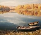 купить Озеро. Осень. холст, масло 