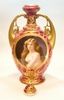 Урна "Art Nouveau" из Королевской Вены с обнаженной красавицей
