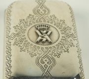 Русский серебряный пепельница для сигарет
