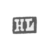 Клеймо мастера Лассас Генрих - Ленинград - инициалы "HL"