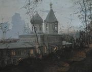 Спасо-Преображенский приход, Вечер Холст/Масло