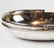 Фарфоровая чаша из русского серебра 84 (Фаберже)