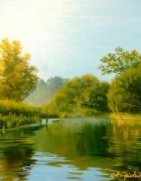 купить Утро Холст, масло 