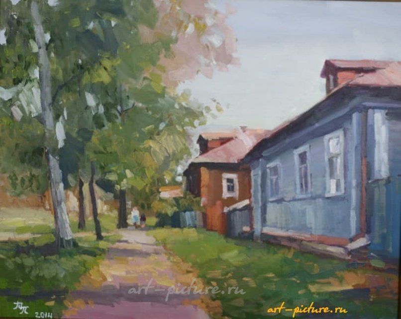 Летний день холст, масло