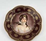 Фарфоровая тарелка с портретом из коллекции "Royal Vienna"
диаметр 9 1/4".