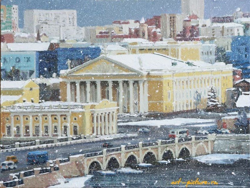 Первый снег х.м.