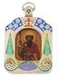 Антикварная русская православная икона святого Владимира