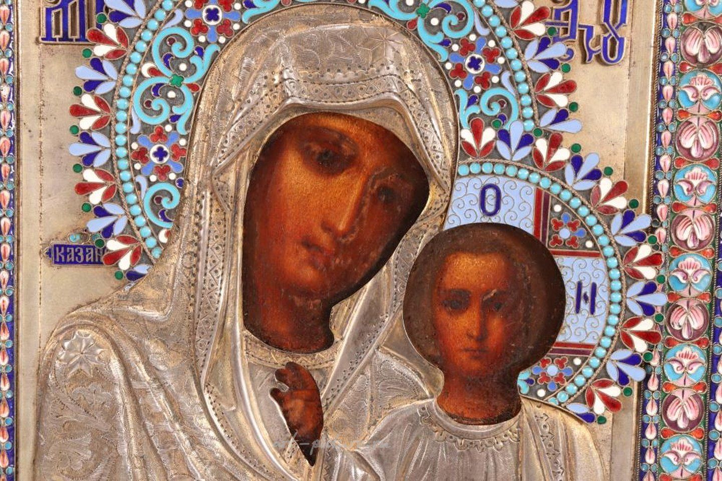 Русское серебро , Русская серебряная икона начала XX века