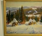 Статуэтка Верховина холст,, масло 