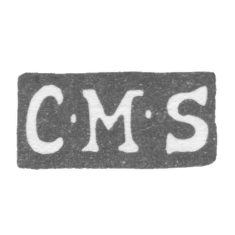Клеймо мастера Штеле Карл Магнус - Ленинград - инициалы "C-M-S" - 1830-1849