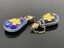 Set of six Soviet Russian silver gilt