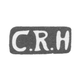 Клеймо мастера Херманн Роберт Хуго - Тарту - инициалы "CRH" - 1853-1886 гг.