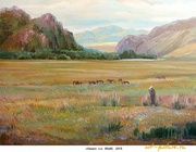 Хазан холст, масло 