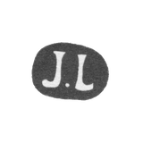 Клеймо неизвестного мастера Ленинграда - инициалы "J.L" - 1872-1875 гг.