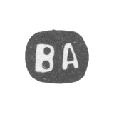 Клеймо мастера Агафонов Василий Семенов - Москва - инициалы "ВА" - 1895-1917 гг.