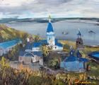 Статуэтка Источник на Волге акрил,…