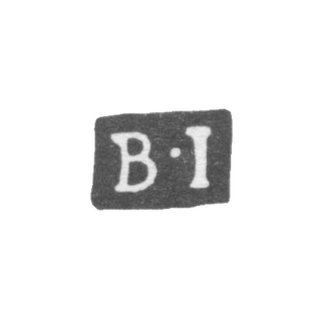 Клеймо мастера Иконников Василий Петров - Москва - инициалы "В-I" - 1762-1800 гг.
