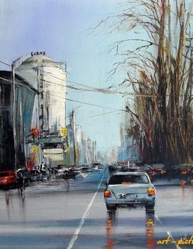 купить Самара ул.Мичурина акрил,холст