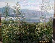 Волжский пейзаж,Царевщина Холст,масло 