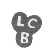 Клеймо неизвестного мастера Астрахани - инициалы "LCB" 1772-1797
