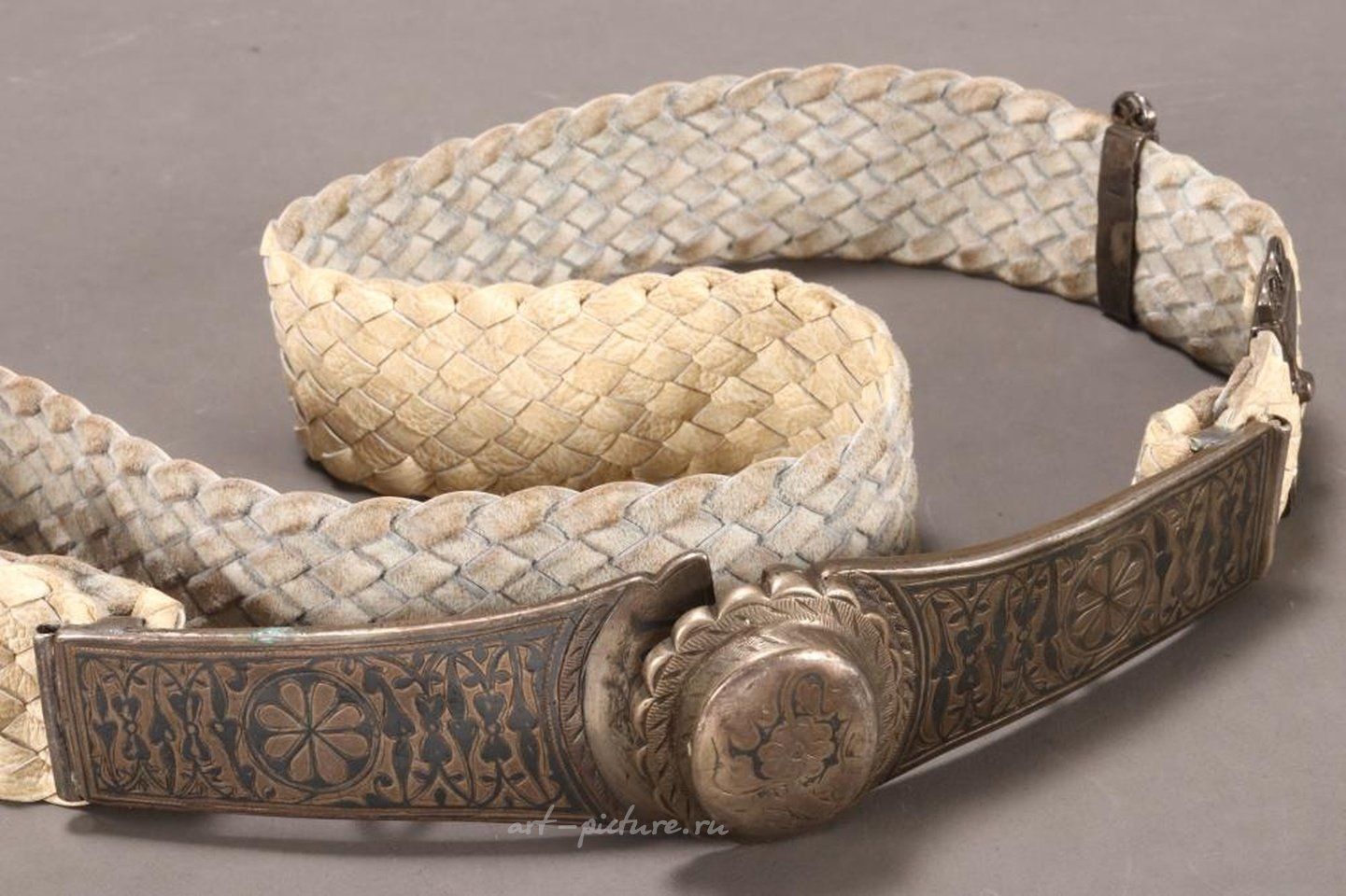 Русское серебро , Металлический пояс, около 1887 г.