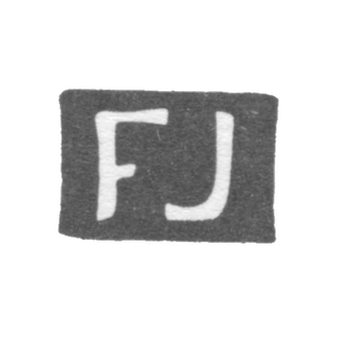 Клеймо мастера Йозеп Франц - Таллин - инициалы "FJ" - 1920-1940 гг.