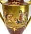 Роскошная вена ручной работы из фарфора с ручками, около 1920 года