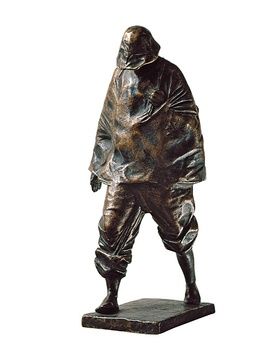 купить Рыбак. 1984. Бронза. 30x8x14 см