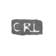Клеймо мастера Линк Карл Рейнгольд - Ленинград - инициалы "CRL"