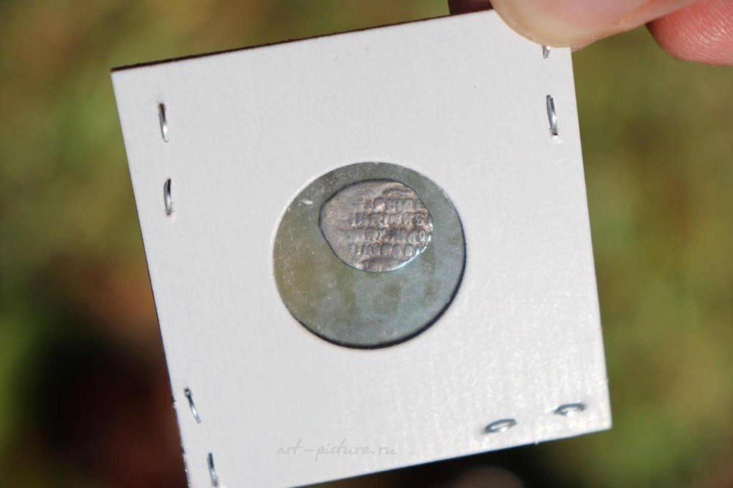 Русское серебро , Русская серебряная копейка 0,48 г, Иван IV "Грозный"