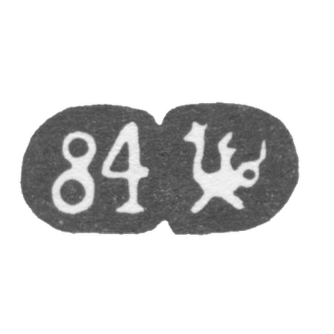 Городское клеймо Казани 1880-1890 гг. "Дракон Зилант"