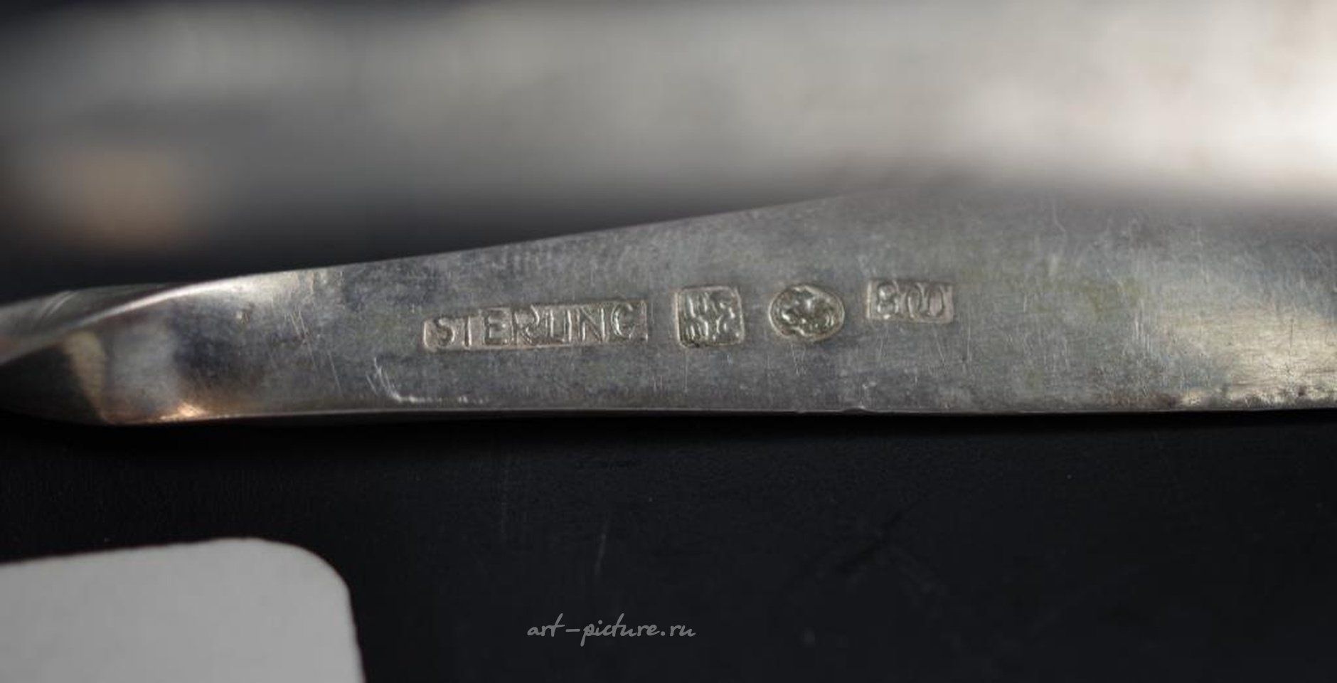 Russian silver , Pair of George IV sterling silver sugar tongs