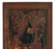 Икона "Деисус", Россия, XVIII век
