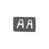 Клеймо мастера Ананьев А. - Псков - инициалы "АА" - 2-я пол. 19 в.