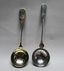 Two Imperial Russian 84-Silver Tea Strainers, 3.3 ozt