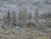 Осень. д. Дива. Холст, масло. 36 х 52 см