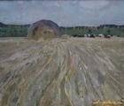 Статуэтка Стежня. Картон, масло. 3…