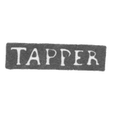 Клеймо мастера Таппер Генрих - Ленинград - инициалы "TAPPER"