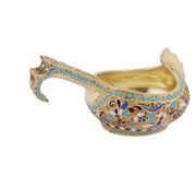Русская серебряная изделие Николая II начала XX века, 84 проба...