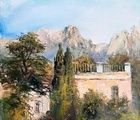 купить Вид на Ай-Петри масло,холст