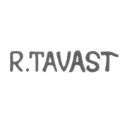 Клеймо мастера Таваст Роман - Таллин - инициалы "R.TAVAST" - 1920-1940 гг.