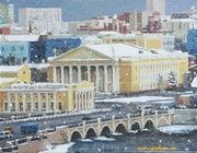 Первый снег х.м. 