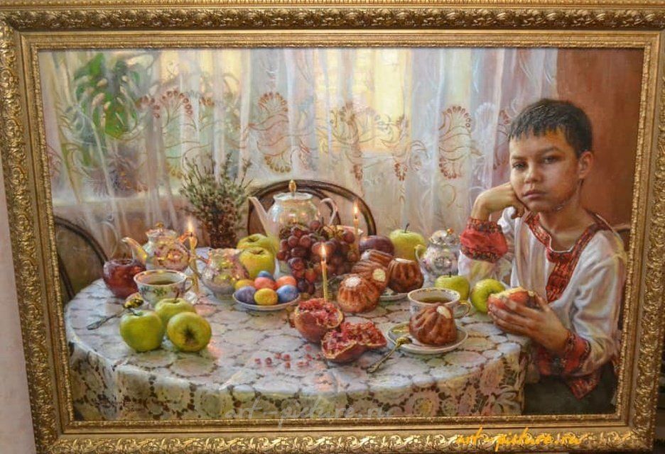 Пасха холст/масло