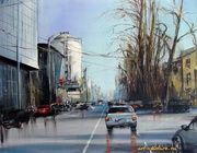Самара ул.Мичурина акрил,холст