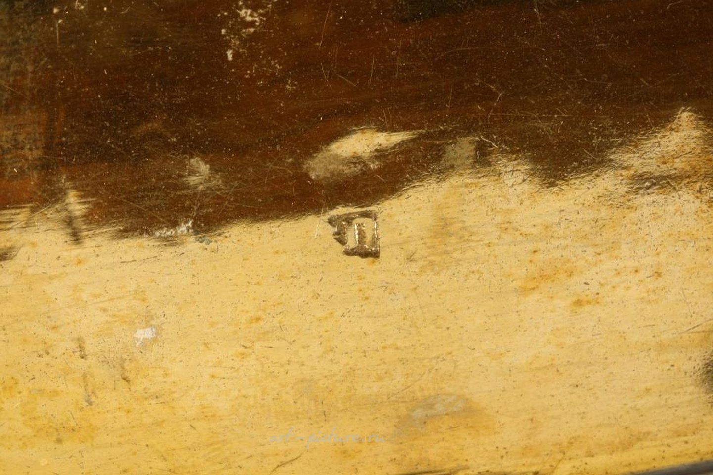 Русское серебро , Шкатулка с маркировкой "Москва, 1808 год"