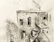 Революция (Revolution) бумага, тушь (paper, ink) 