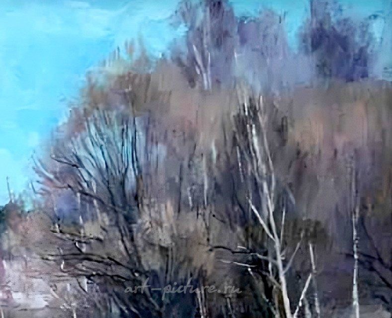 Весна пришла. Холст, масло. 41 х 57 см.