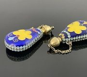 Set of six Soviet Russian silver gilt